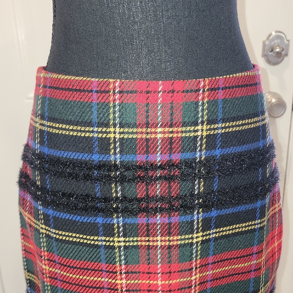 J. Crew Tartan Plaid Mini Skirt - Picture 2 of 13